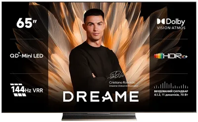 Телевізор Dreame Aura Mini LED 4K TV 65S100