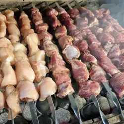 Шашлик шаурма на вугіллі доставка