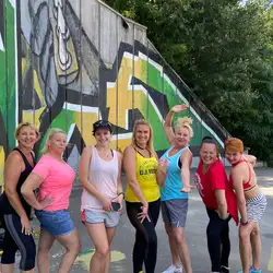 Zumba fitness with Svitlana Fedchenko