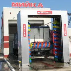 Автомийка вантажного транспорту
